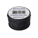 Micro Cord Atwood Rope MFG 1,18 mm čierny