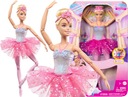 BARBIE BALETNÉ ŠATY BÁBIKA MAGICKÉ SVETLÁ HLC25