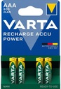 4x NABÍJACIE BATÉRIE VARTA R3 AAA 800mAh NiMH