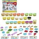 PLAY-DOH CASTRY SET ADVENTNÝ KALENDÁR 24 trubíc plus 50 DOPLNKOV