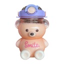 1000 ml Kawaii Bear detská slamková fľaša na vodu pre Gi