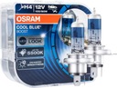 OSRAM H4 COOL BLUE HYPER BOOST 5500K LED LOOK NEXT