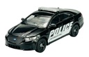 WELLY FORD POLICEJNÝ ZÁCHRANNÝ ČIERNY POLICAJNÝ 1:24 NOVÝ KOVOVÝ MODEL 24045