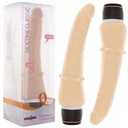 VIBRATOR VÝKONNÝ PENIS PRIRODZENÝ VEĽKÝ 6 FUNKCIÍ 19CM