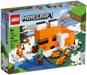 LEGO MINECRAFT 21178 FOX HABITAT FOX HOUSE