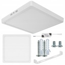 ŠTVORCOVÝ LED PRIVRCHOVÝ LED PANEL 24W 1800LM