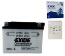 EXIDE BATÉRIA EB4L-B/YB4L-B 12V 4AH 50A