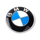 LOGO NA KAPOKE BMW 82mm E32 E38 E46 E6 MODRÁ