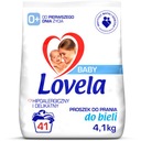 Lovela BABY detský biely prášok do bielizne 4,1 kg