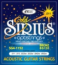 Struny na akustickú gitaru GorStrings SG4-1152