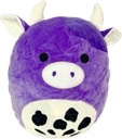 PLYŠOVÁ HRAČKA SQUISHMALLOWS MASKOT KRAVKA KRAVKA BUBBA 19 CM