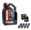 Olej Motul + Filter + Sviečky Denso HONDA VTX-1300