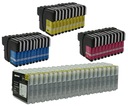 50X LC1100 LC980 ATRAMENTY PRE BROTHER DCP-145C DCP-165C DCP-375CW DCP-195C KPL