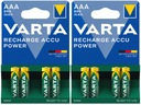 8x VARTA R3 AAA 800mAh BATÉRIE