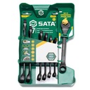 Sata ST47530 7 kombinovaných račňových kľúčov