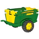 Rolly Toys rollyTrailer Farmársky príves JOHN DEERE Otváracie strany