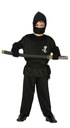 NINJA SUIT BLACK JAPONESE WARRIOR BLACK 128