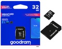 PAMÄŤOVÁ KARTA MICROSD GOODRAM 32 GB + SD ADAPTÉR