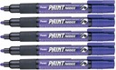 Fixka Pentel MMP20 s fialovým štetcom x5