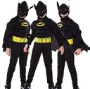 Batman Outfit Muscles Muscles Prom Kostým 134/140