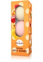 DELIA Dairy Fun ovocné bomby do kúpeľa, 3 x 100 g