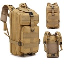 Pánsky vojenský turistický ruksak KHAKI 35L