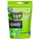 Wilkinson Sword Xtreme3 ​​​​Duo Comfort Jednorazové holiace strojčeky 6 kusov