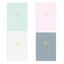 NOTEBOOK A5 60K GRID DREAM PASTEL 4KS INTERPRINT