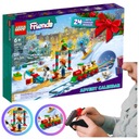 LEGO FRIENDS ADVENTNÝ KALENDÁR 2023 DARČEKOVÉ FÓGIE PRE DETI