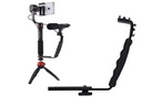 Držiak BRACKET Grip pre Gimbal Gimbal Sanki ISO pre mikrofón lampy