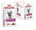 Royal Canin Renal Beef mokré krmivo pre mačky 12x85g