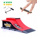 SET FINGERBOARD MINI SKATEPARK RAMP SKATEBOARD