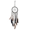 DREAMCATCHER ČIERNA BOHO DEKORÁCIA NA STENU 16x55