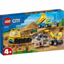 Nákladné autá a búracia guľa LEGO City 60391