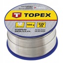 TOPEX Cínová spájka 60% Sn, drôt 0,7 mm 100 g 44E512