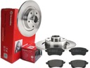 BREMBO ZADNÉ KOTOUČE, DESTIČKY, RENAULT ESPACE V 290MM