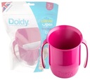 POSUVNÝ hrnček DOIDY CUP NA NAUČENIE SA PIŤ FUCHSIA 3M+