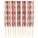 12ks Bling Candy Apple Bamboo Sticks Kar