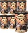 Carnilove Wild Wet Meat konzervy puppy junior 6x400g