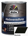 HOLZVEREDLUNG moridlo lak 0,75 L BLACK EBENHOLZ