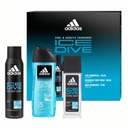 ADIDAS SET For Boy Ice Dive 3 položky Deodoranty + Gél