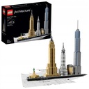 LEGO NEW YORK PANORAMA CITY SOCHA SLOBODY SVETOVÉ OBCHODNÉ CENTRUM BLOKY