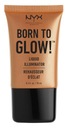 Tekutý rozjasňovač BORN TO GLOW PURE GOLD