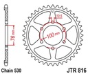 JT zadné ozubené koleso 816 52 SUZUKI GSX 1100F '88-96