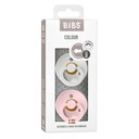 BIBS HEVEA M 6+ cumlík HAZE BLOSSOM 2-bal