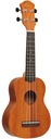 ELVIS MAHOGANY SOPRANE UKULELE