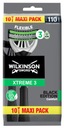 Holiace strojčeky Wilkinson Xtreme3 ​​​​Black 10