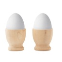 Nádoby na vajíčka 2 stojany na drevené vajíčko