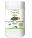 NatVita Bio Spirulina + Bio Chlorella 500 tab. 250 g