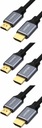 Unitek C139W HDMI - HDMI kábel 3m čierny x3